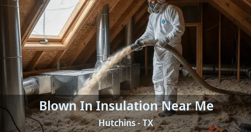 Blown In Insulation Near Me Hutchins - TX